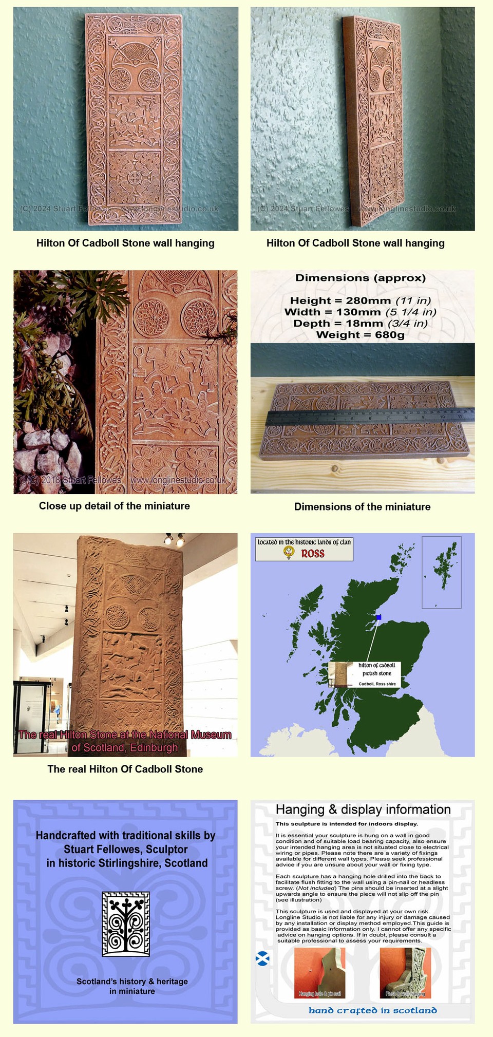 hilton of cadboll, pictish, tain, stuart fellowes, longline studio