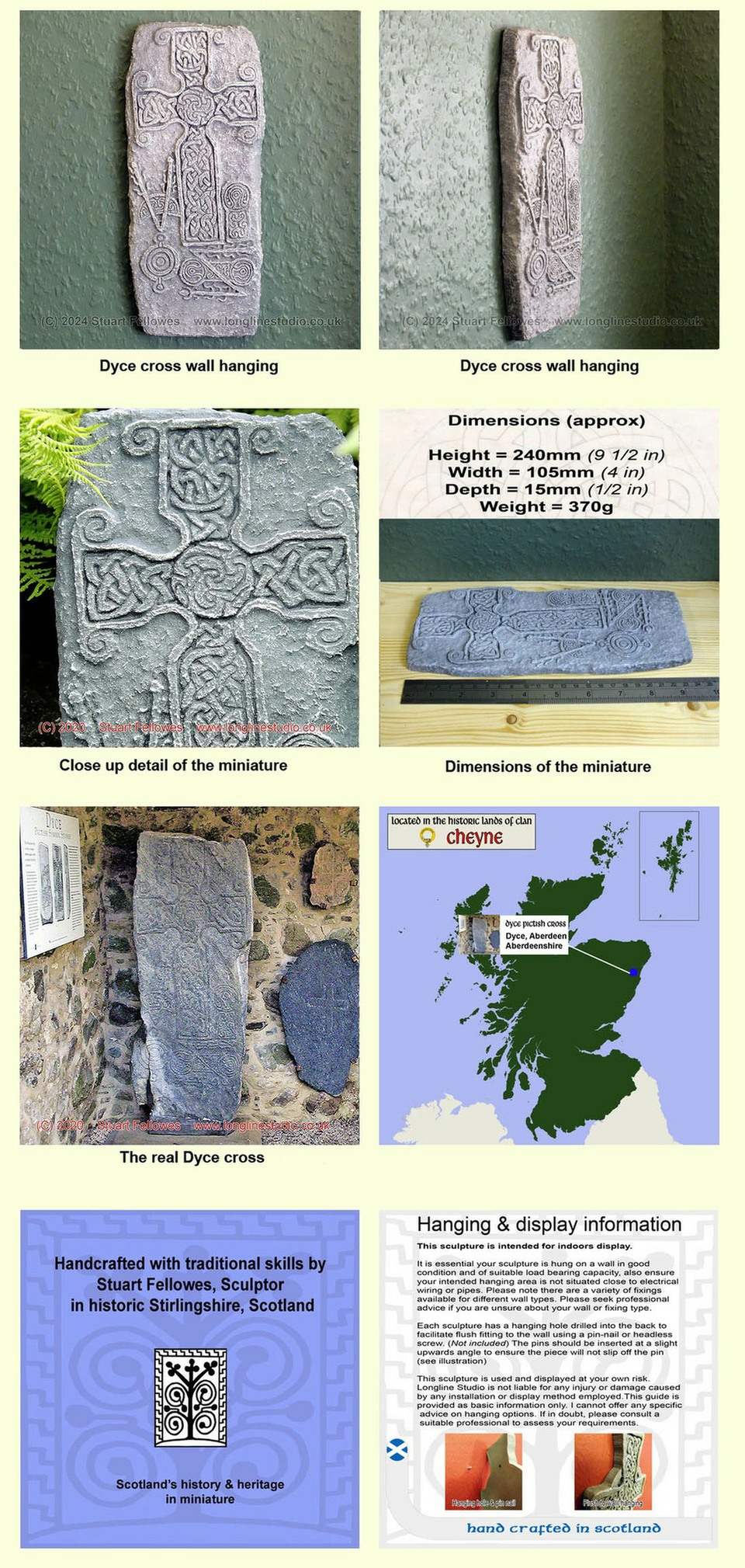 dyce pictish cross, aberdeen, stuart fellowes, longline studio